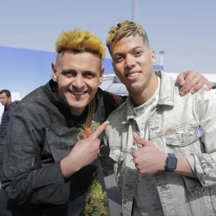 أمام عاشور ورامز جلال - الصورة من حساب رامز جلال على إنستغرام