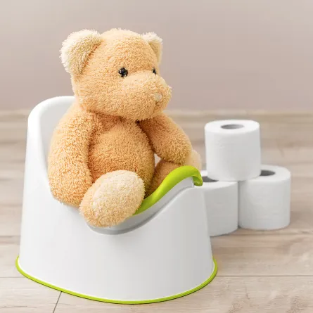 تعليم الطفل الحمام