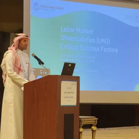 دور المرصد الوطني في معالجة قضايا وشؤون العمل بالسعودية- الصورة من حساب المرصد على تويتر