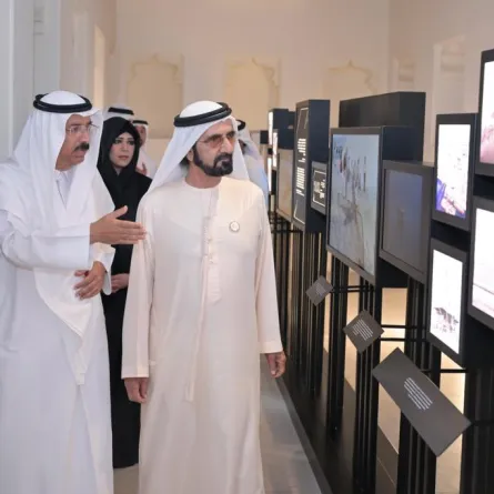 الأكبر من نوعه في الإمارات.. افتتاح متحف الشندغة في دبي - الصورة من حساب الشيخ محمد بن راشد على تويتر