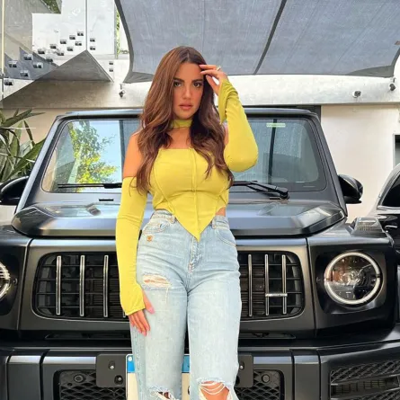 البنطلون الجينز على طريقة درة زروق