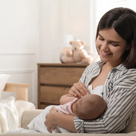 مدة الرضاعة الطبيعية لحديثي الولادة