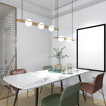 يجب أن يتبع شكل الطاولة شكل الغرفة التي تحتضنها 