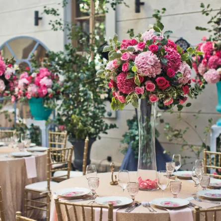 ديكورات رومانسية في العرس