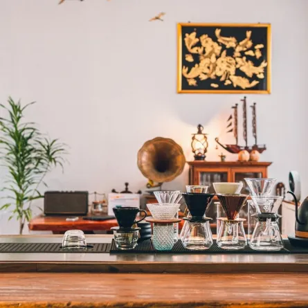 ركن مميز للقهوة