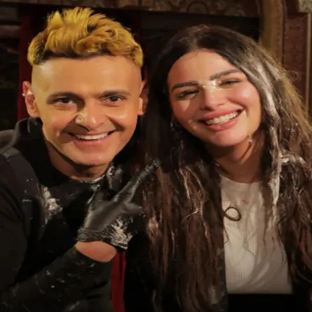 هنادي مهنا ورامز جلال - الصورة من الحساب الرسمي للفنان رامز جلال على إنستغرام