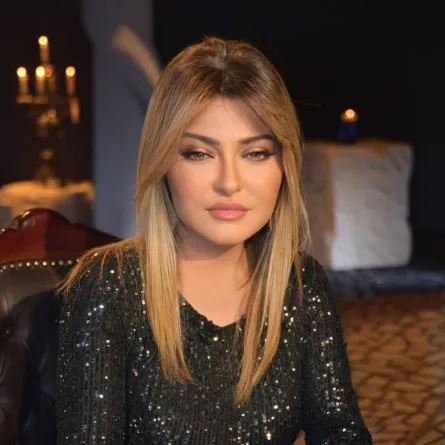 علا غانم من برنامج العرافة - الصورة من صفحة بسمة وهبة على الفيس بوك