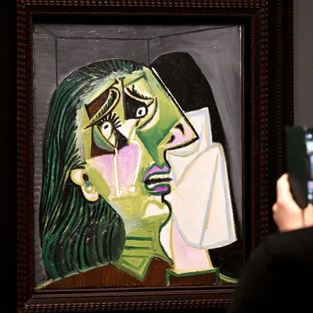 أحد لوحات بيكاسو