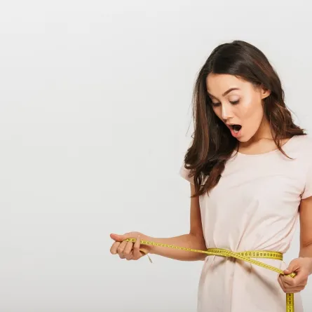 صورة لامرأة تعاني من فقدان الوزن