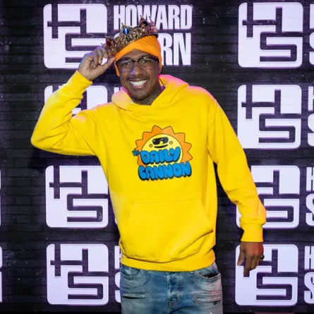 Nick Cannon visits SiriusXM's 'The Howard Stern Show' at SiriusXM Studios on April 10, 2023 in Los Angeles, California. Emma McIntyre/Getty Images for SiriusXM/AFP