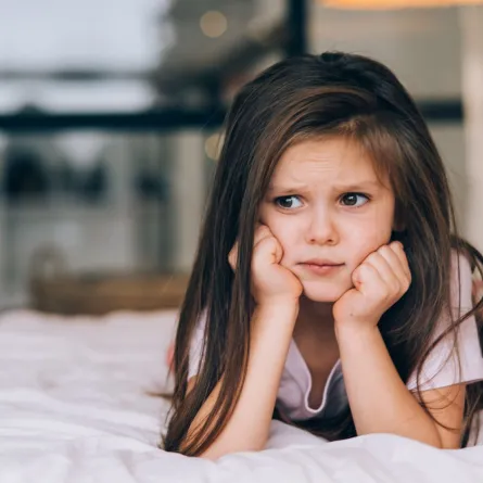 صورة لفتاة صغيرة