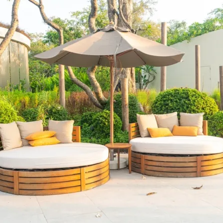  ديكور جذاب للجلسة الخارجية 