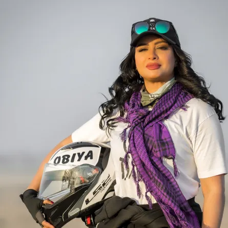 بطلة الراليات السعودية مها الحملي: تعلمت الشجاعة من حادث سيارة نجوت منه فأكملت السباق 