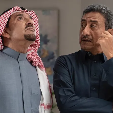 ناصر القصبي و عبدالله السدحان -الصورة من  حساب المصور سامي الرويسان على الانستغرام