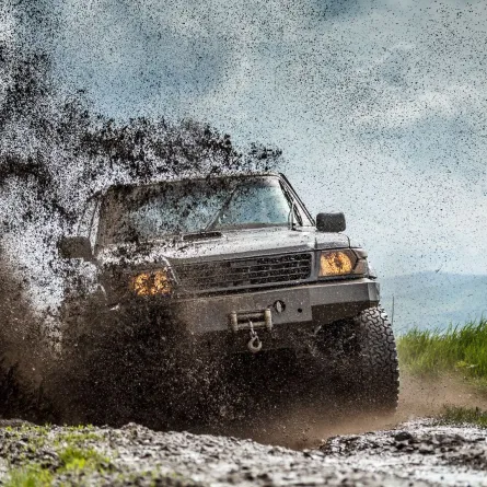 القيادة في الطرق الوعرة