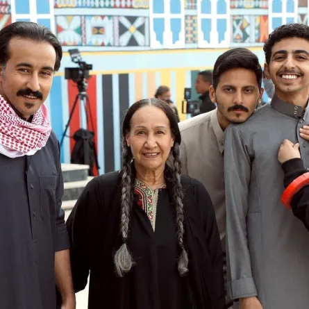 كواليس مسلسل سكة سفر2 صورة من صفحة صالح أبو عمره على انستغرام