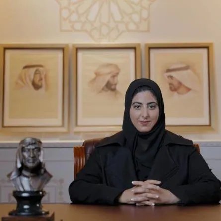  الشيخة شما بنت سلطان بن خليفة آل نهيان. الصورة من "وام"