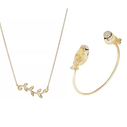 أجمل موديلات مجوهرات صيفية مستوحاة من الطبيعة