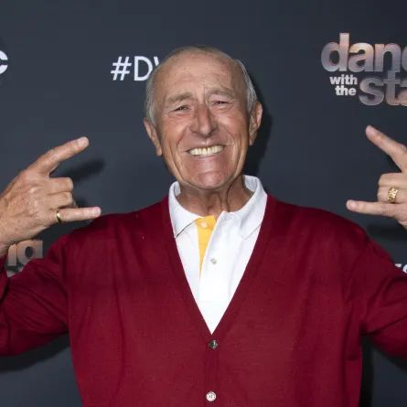 Judge Len Goodman attends the Dancing With The Stars - 2019 top 6 finalist event, November 4, 2019, in Los Angeles. VALERIE MACON / AFP