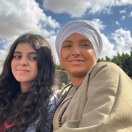 روجينا وابنتها مريم - الصورة من حساب روجينا على انستغرام