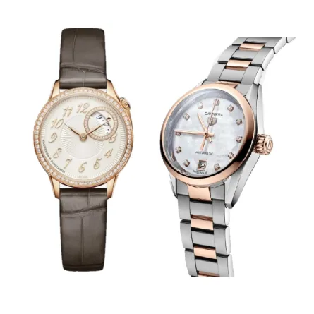 موديلات ساعات سويسرية نسائية 2023