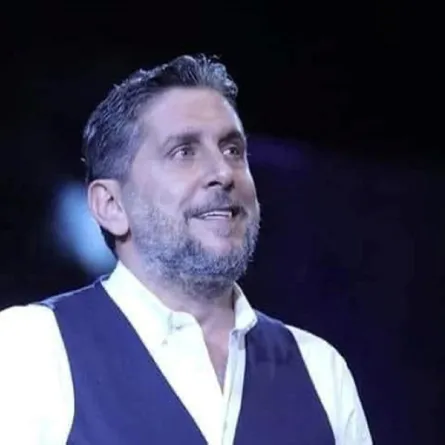 الفنان محمد قنوع - الصورة من حساب سيف سبيعي على فيسبوك