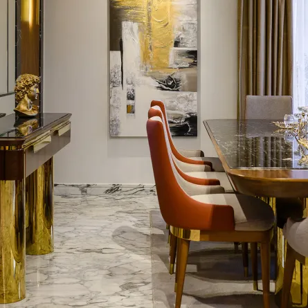 معادن مفضلة في ديكورات 2023 