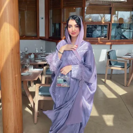 خولة المراغي بإطلالة باستيل- الصورة من حسابها على انستغرام