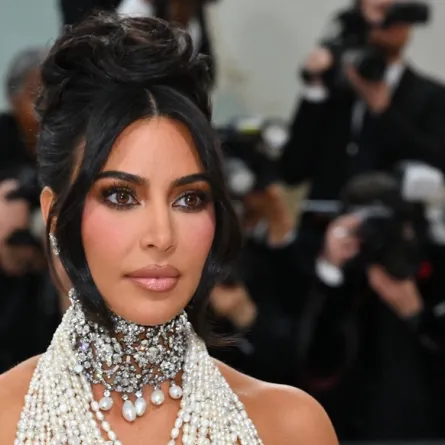 Kim Kardashian arrives for the 2023 Met Gala at the Metropolitan Museum of Art on May 1, 2023, in New York. ”ANGELA WEISS / AFP