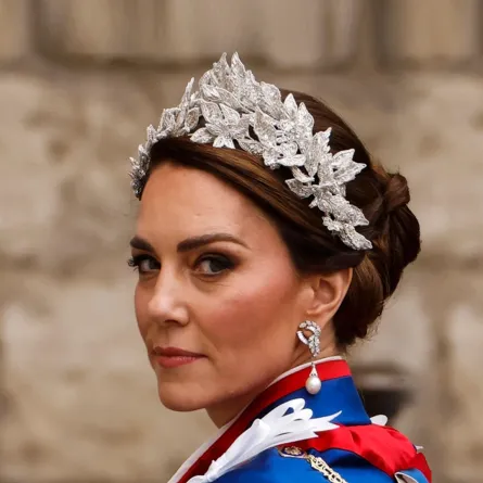 Britain's Catherine, Princess of Wales arrives at Westminster Abbey in central London on May 6, 2023, ahead of the coronations of Britain's King Charles III and Britain's Camilla, Queen Consort. Odd ANDERSEN / AFP