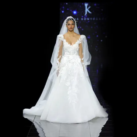    فساتين زفاف ربيع 2024 من جوليا كونتوجروني Julia Kontogruni