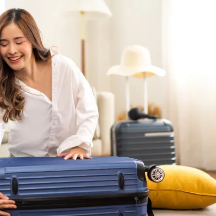 توضيب شنط السفر