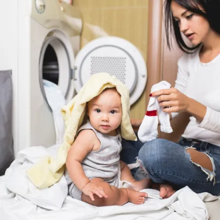 صورة لغسل الملابس