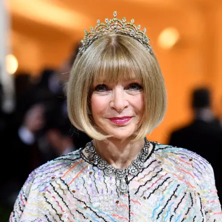 Anna Wintour arrives for the 2022 Met Gala at the Metropolitan Museum of Art on May 2, 2022, in New York. The Gala raises money for the Metropolitan Museum of Art's Costume Institute. ANGELA WEISS / AFP