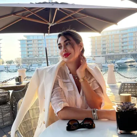 الصورة من حساب ياسمين صبري على انستغرام