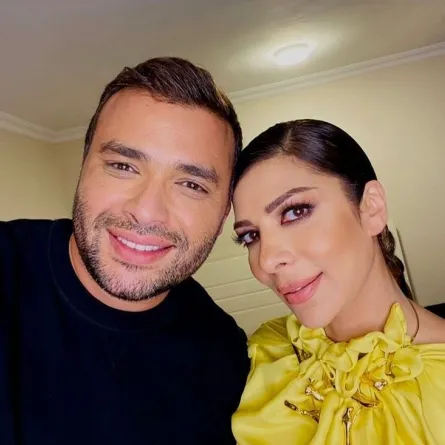 أصالة ورامي صبري- صورة من صفحته الرسمية على انستغرام