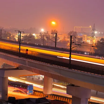 الهند تحتضن أعلى جسر للسكك الحديد