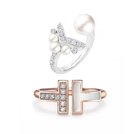 موديلات خواتم ألماس مفتوحة لإطلالة عصرية جذابة في ربيع 2023