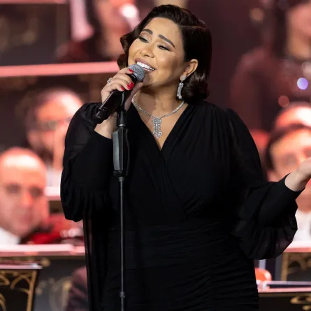 شيرين عبد الوهاب- الصورة من المركز الاعلامي ل بنش مارك