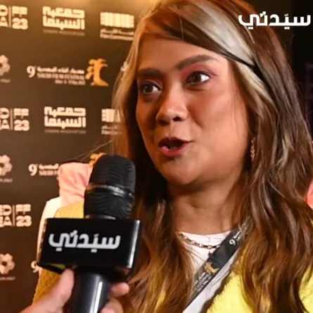 المخرجة أفنان باويان تتحدث لـ" سيدتي"- تصوير- حسين السلطان