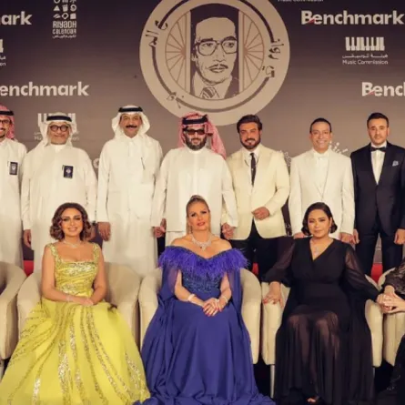 يسرا مع نجوم حفل روائع الموجي - الصورة من حسابها الخاص على إنستغرام