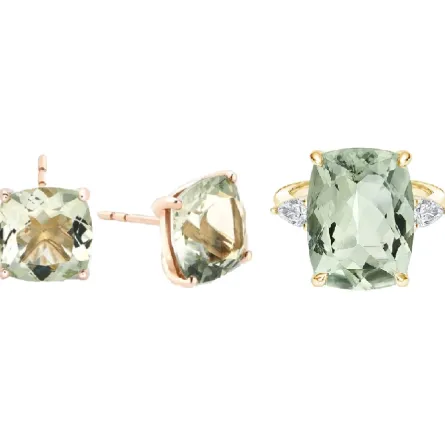 حجر الهدوء والوفرة.. تزيني بمجوهرات مرصعة بحجر البراسيولايت في إطلالاتكِ النهارية