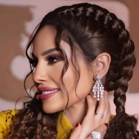 إلهام علي -الصورة من حسابها على الانستغرام