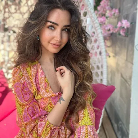 هنا الزاهد- الصورة من حسابها على إنستغرام