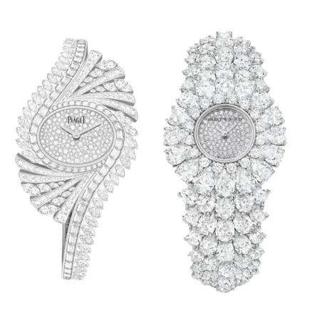 ساعات يد فاخرة مرصعة بالماس 2023