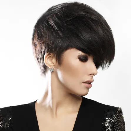 تسريحات للشعر القصير للمناسبات