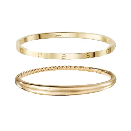 موديلات أساور ذهب كلاسيكية موضة صيف 2023