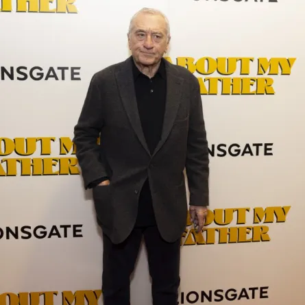 Robert De Niro during the red carpet for "About My Father" Chicago Premiere at the AMC River East on May 06, 2023 in Chicago, Illinois. Barry Brecheisen/Getty Images for Lionsgate/AFP