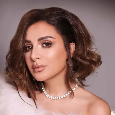 أنغام - الصورة من صفحتها الرسمية على الفيس بوك