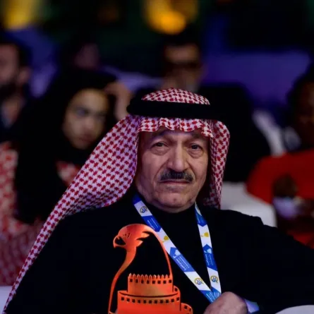 عبد الله المحيسن - الصورة من المركز الاعلامي لمهرجان السينما العربية